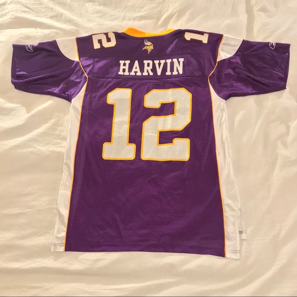 Minnesota Vikings Reebok Jersey #12 Percy Harvin - Picture 3 of 5